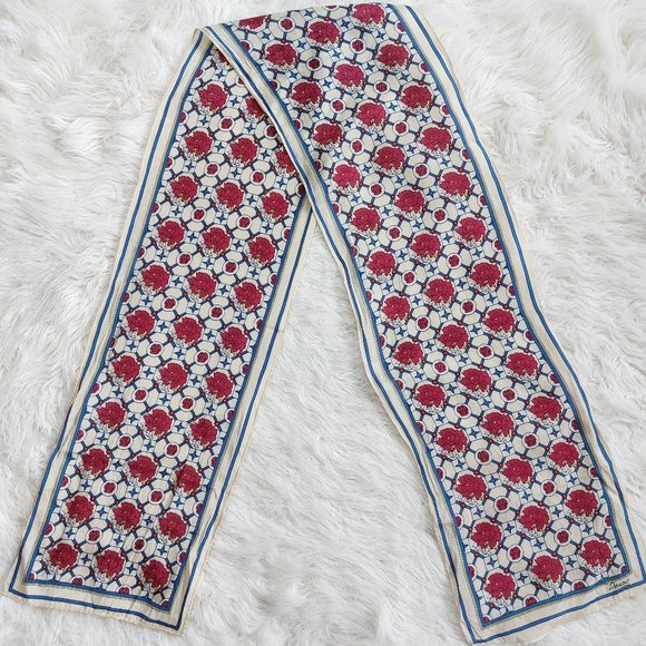 Vintage Demaro Suzani Multi Colour Floral Scarf - Picture 1 of 4